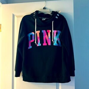 Victoria’s Secret pink oversize sweatshirt